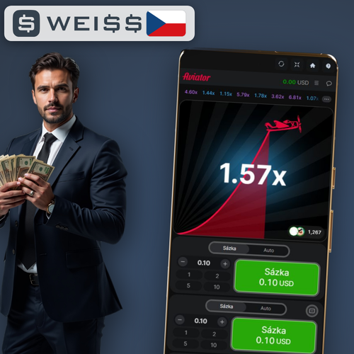 Weiss Casino Aviator – crash hra od Spribe s letadlem stoupajícím po multiplikátoru