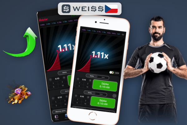 Weiss Casino přihlášení na mobilu a Aviator s reálnou sázkou v USDT vedle sebe