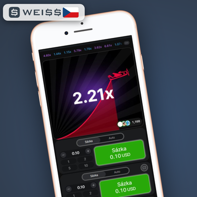 Weiss Casino Aviator – postranní panel se statistikami kol a oknem chatu hráčů