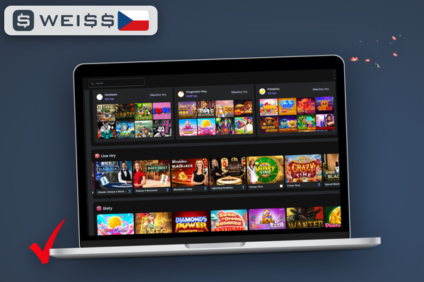Weiss Casino desktopový klient běží i na starším notebooku – lehká instalace bez nároků