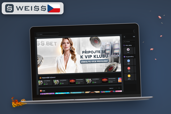 Weiss Casino minimální vklad 5 USDT pro aktivaci uvítacího bonusu