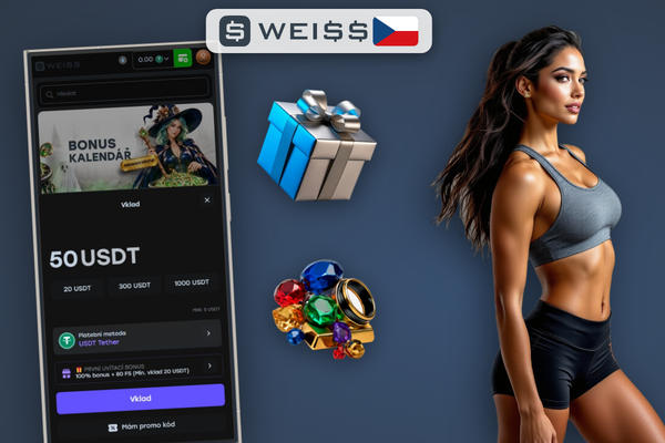 Uvítací balíček Weiss Casino rozložený do tří vkladů s různými bonusy
