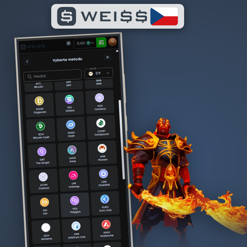 Weiss Casino vklad s bonusem 350 % až 168 000 CZK – krypto a platební karty